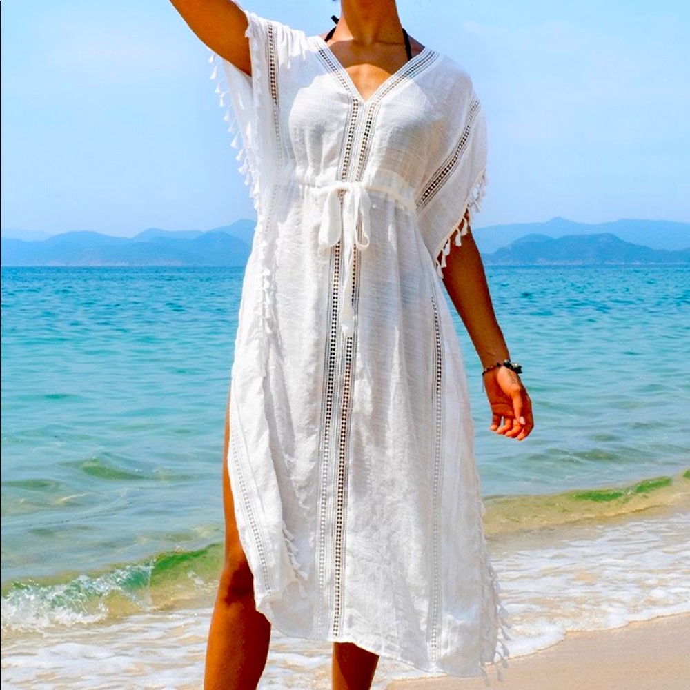 Belted cover up